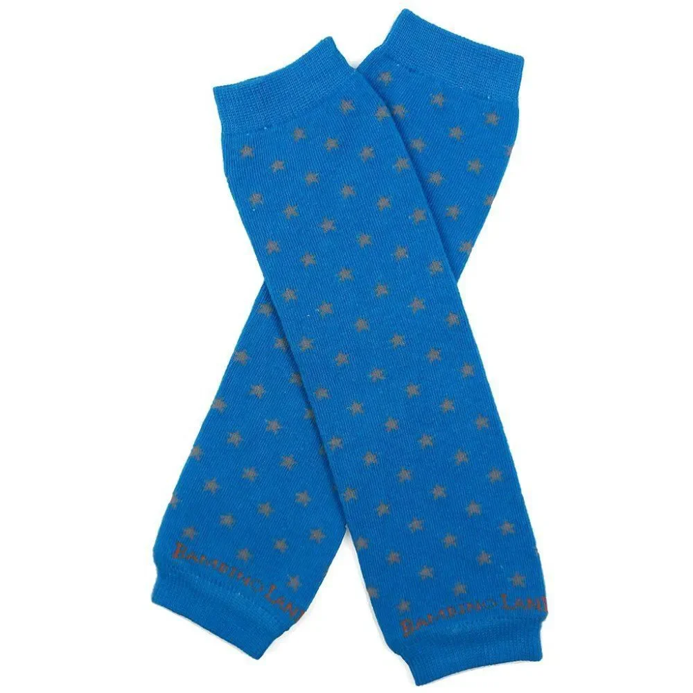 6 pairs of baby leg warmers - boy colors - OS by Bambino Land fits 4 months and